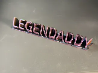 Legendaddy Name Tag