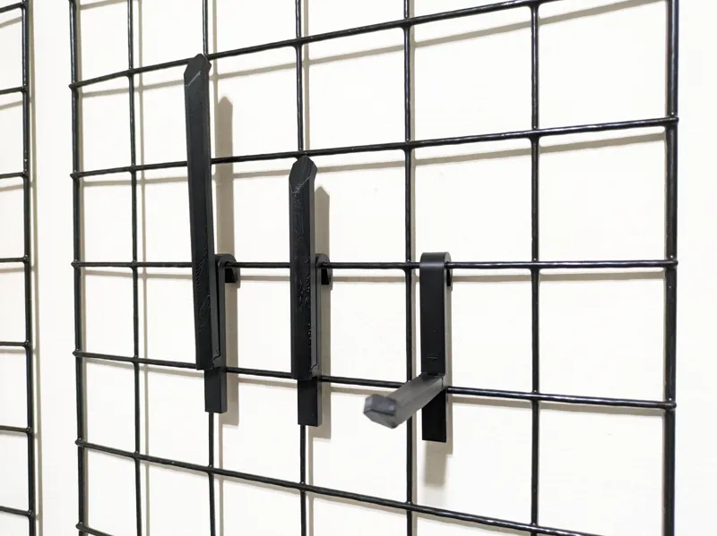 (foldable )Wire cube hook, wire mesh panel hook