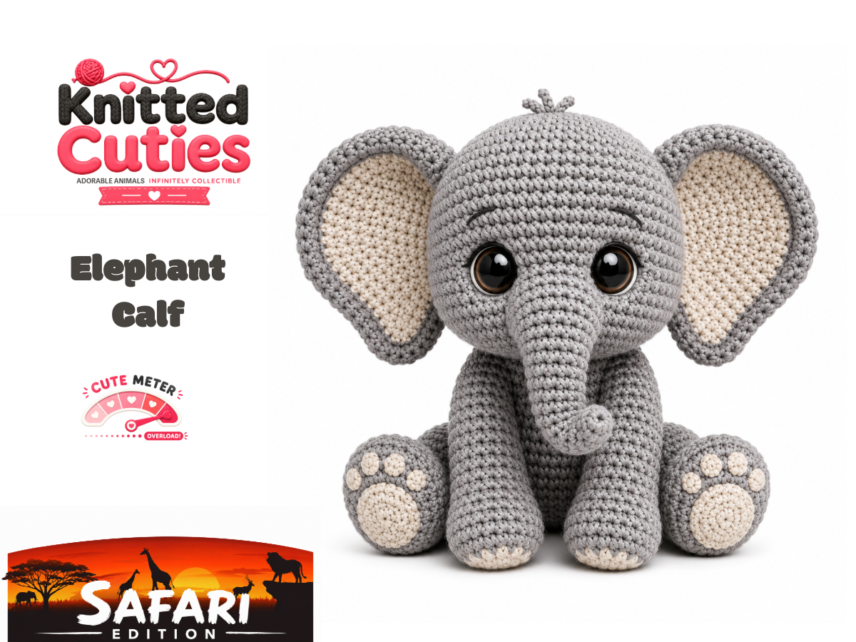 Knitted Cuties | Elephant Calf