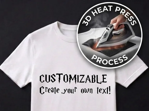 Your own text - T-shirt Print Harry Potter Font_4