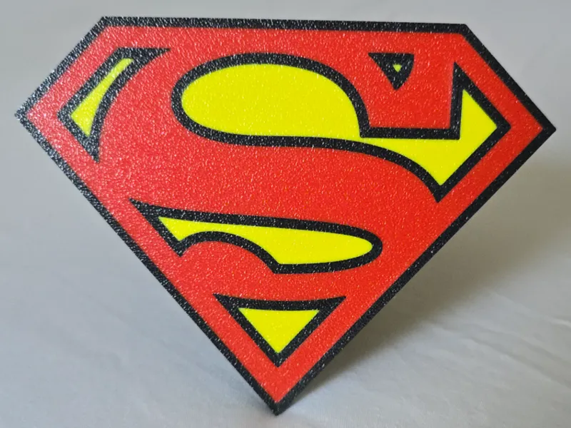 Superman - Trailer hitch cover