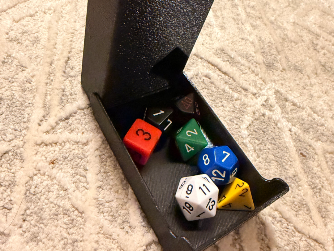 Portable Folding Dice Tower (FS+HQ+Customizable)