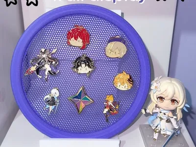 Magnetic Wall pin display -No drilling required