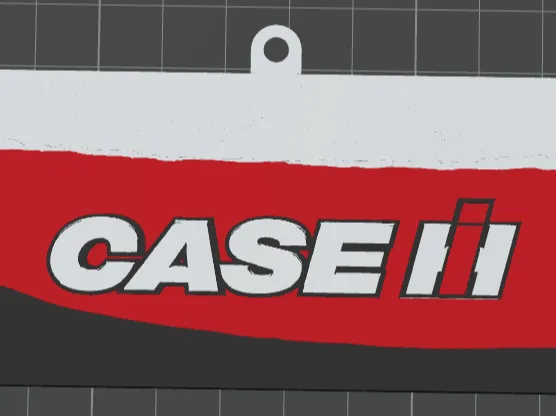 case IH logo key chain.