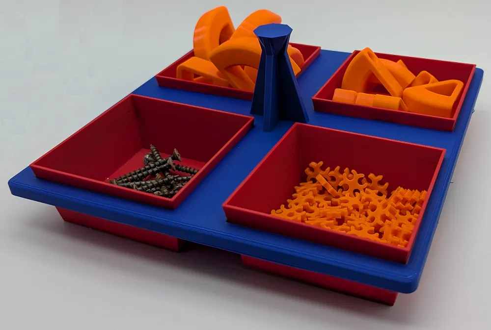Work/project boxes with carry tray - Free 3D Print Model - MakerWorld