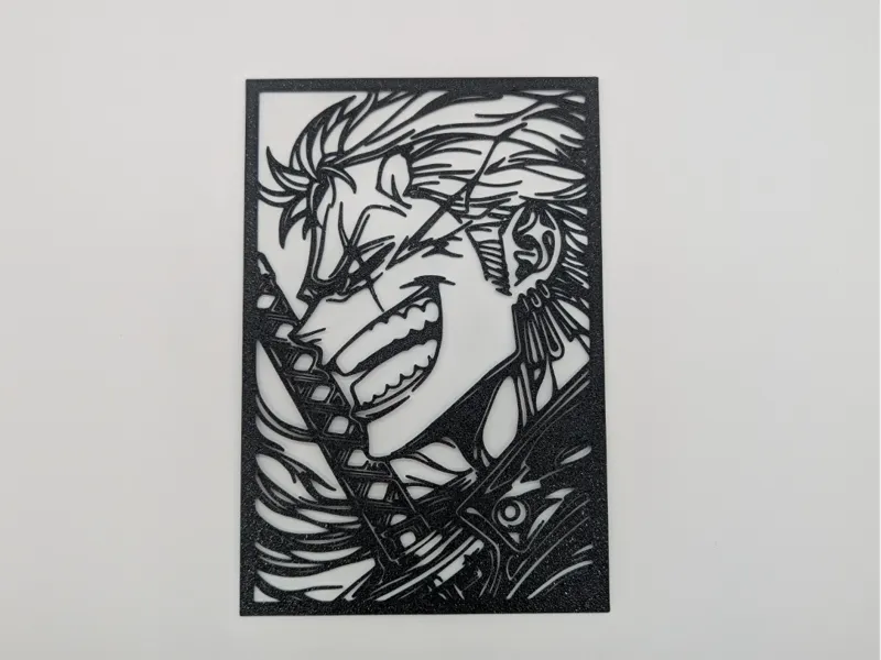 Zoro Wall Art / Roronoa Zoro Wall Art