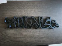 Calligraphy profile 