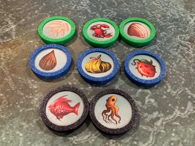 Above and Below Haunted Token Caps
