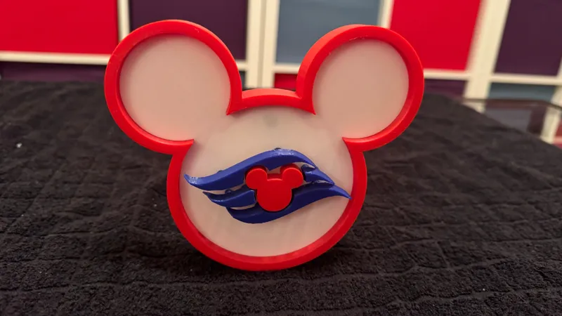 Cruise Ship Door Decoration - DCL Logo w/o Cap
