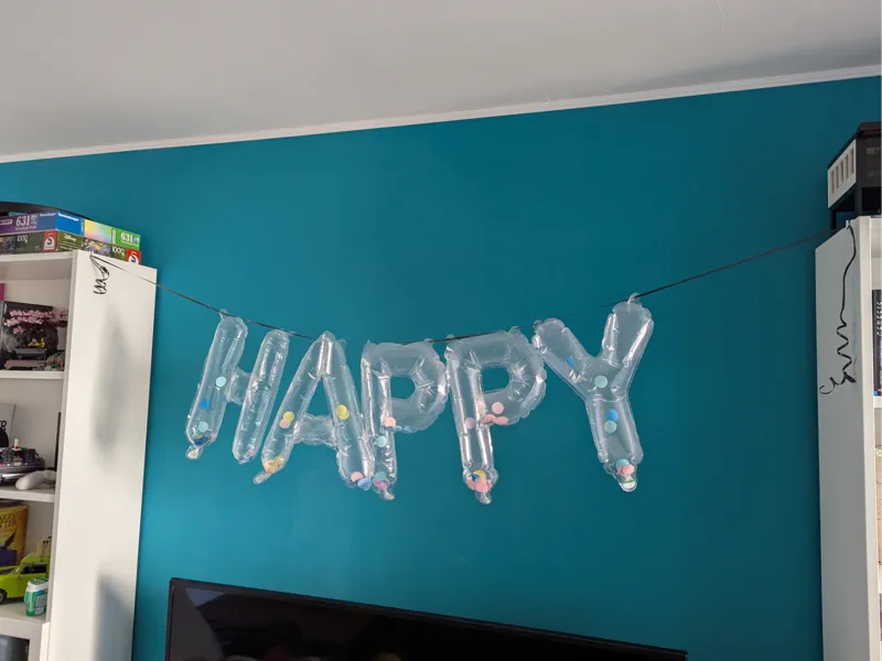 Ikea Billy Hakenaufhängung für Girlande