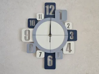 OROLOGIO DA PARETE 3D - NO AMS