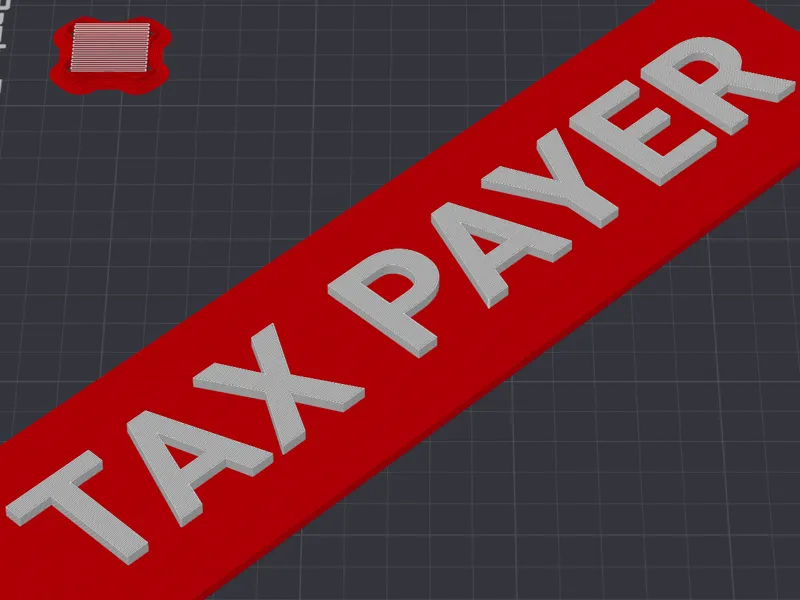Tax Payer Banner for Car