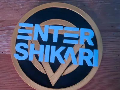 Enter shikari logo disc