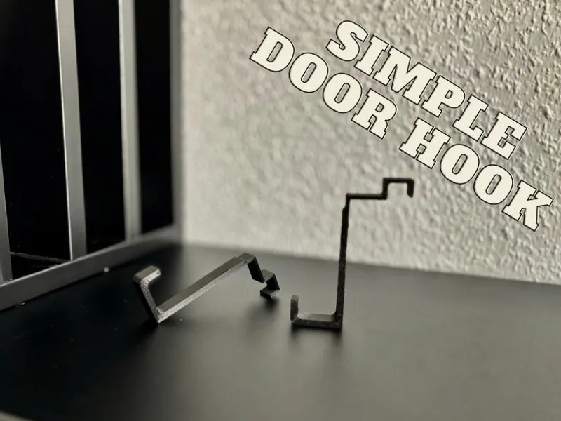 Simple Door Hook - einfacher Türgarderobenhaken