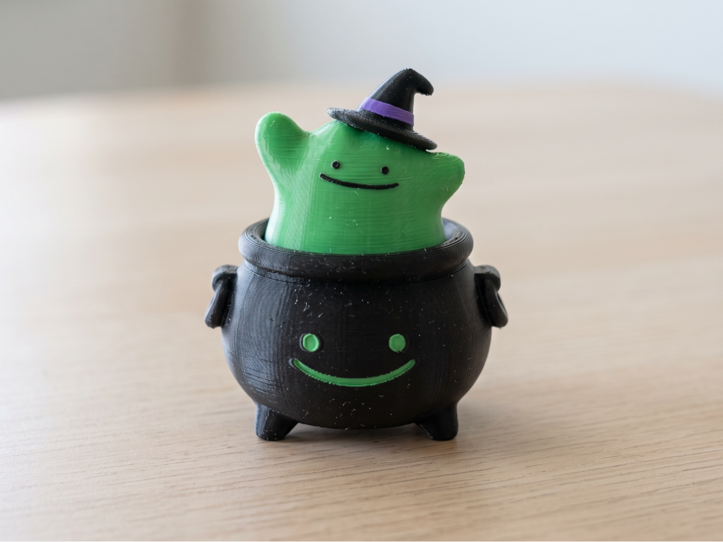 Ditto witch Halloween Pokemon toy 3D model