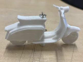 Lambretta Scooter Keychain