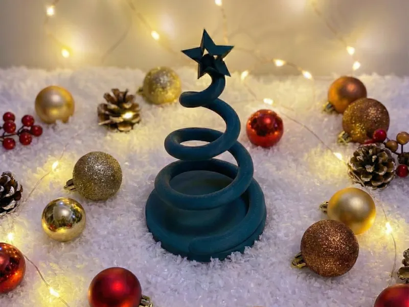 Springy Christmas Tree