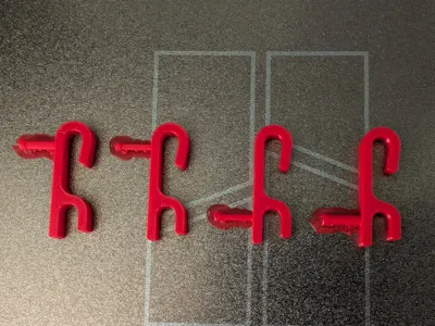 Wire Shelf Pins for Name Tags