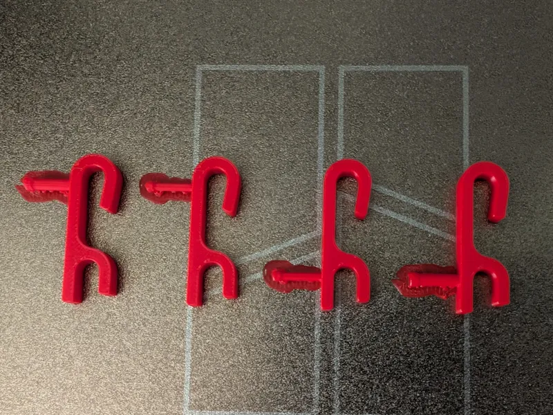 Wire Shelf Pins for Name Tags