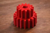 13-27 Tooth Gear - 0.2mm layer, 6 walls, 100% infill