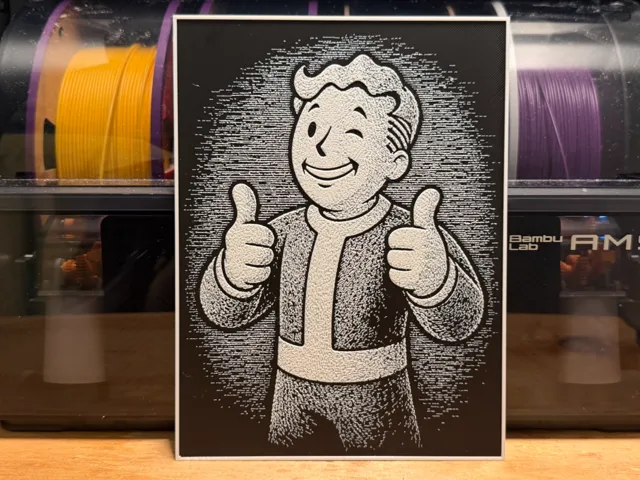 Fallout Vault Boy HueForge