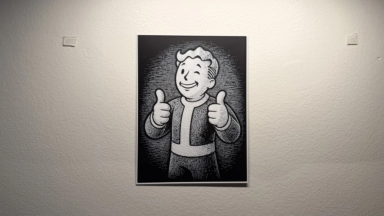 Fallout Vault Boy HueForge view 4