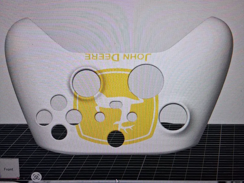 John Deere Xbox Series S/X controller faceplate