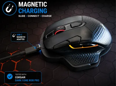 Corsair Dark Core RGB Pro Magnetic Charging Dock