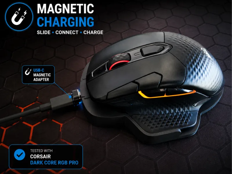 Corsair Dark Core RGB Pro Magnetic Charging Dock