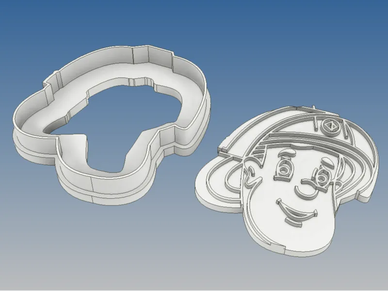 Firefighter Sam Cookie Cutter