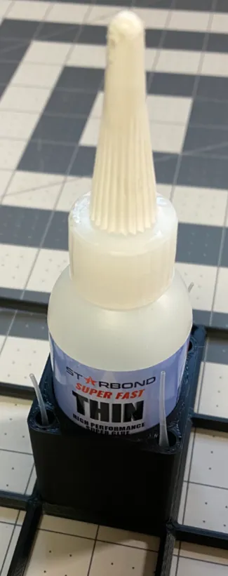 Gridfinity Starbond 2oz. bottle holder