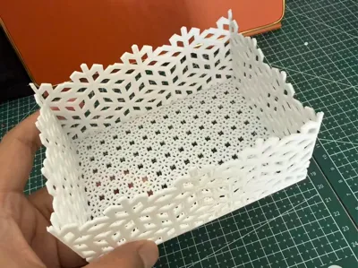Snowflake storage box. A must-have for Christmas~