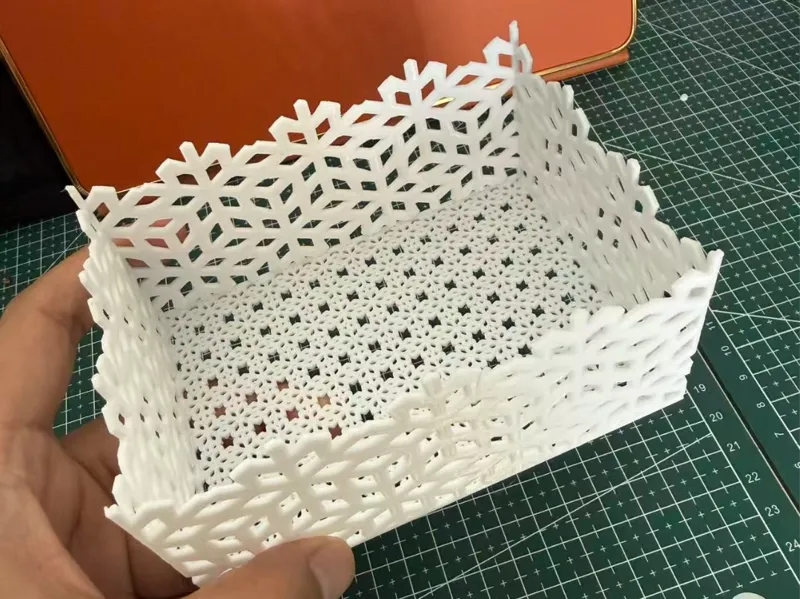 雪花收纳盒子。圣诞节必备~