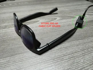 Viture PRO XR cable clip holder 