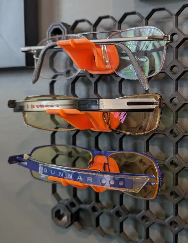 Support mural pour lunettes