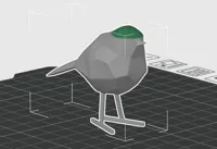 Single-part print V2, with supports (no glue)
