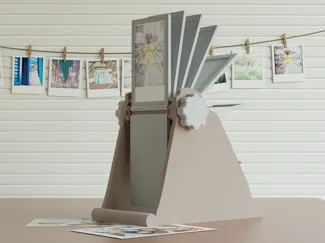 Instax Mini Photo Rolodex | Vertical