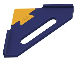 Radius & Chamfer Corner Jig (hand / table router)