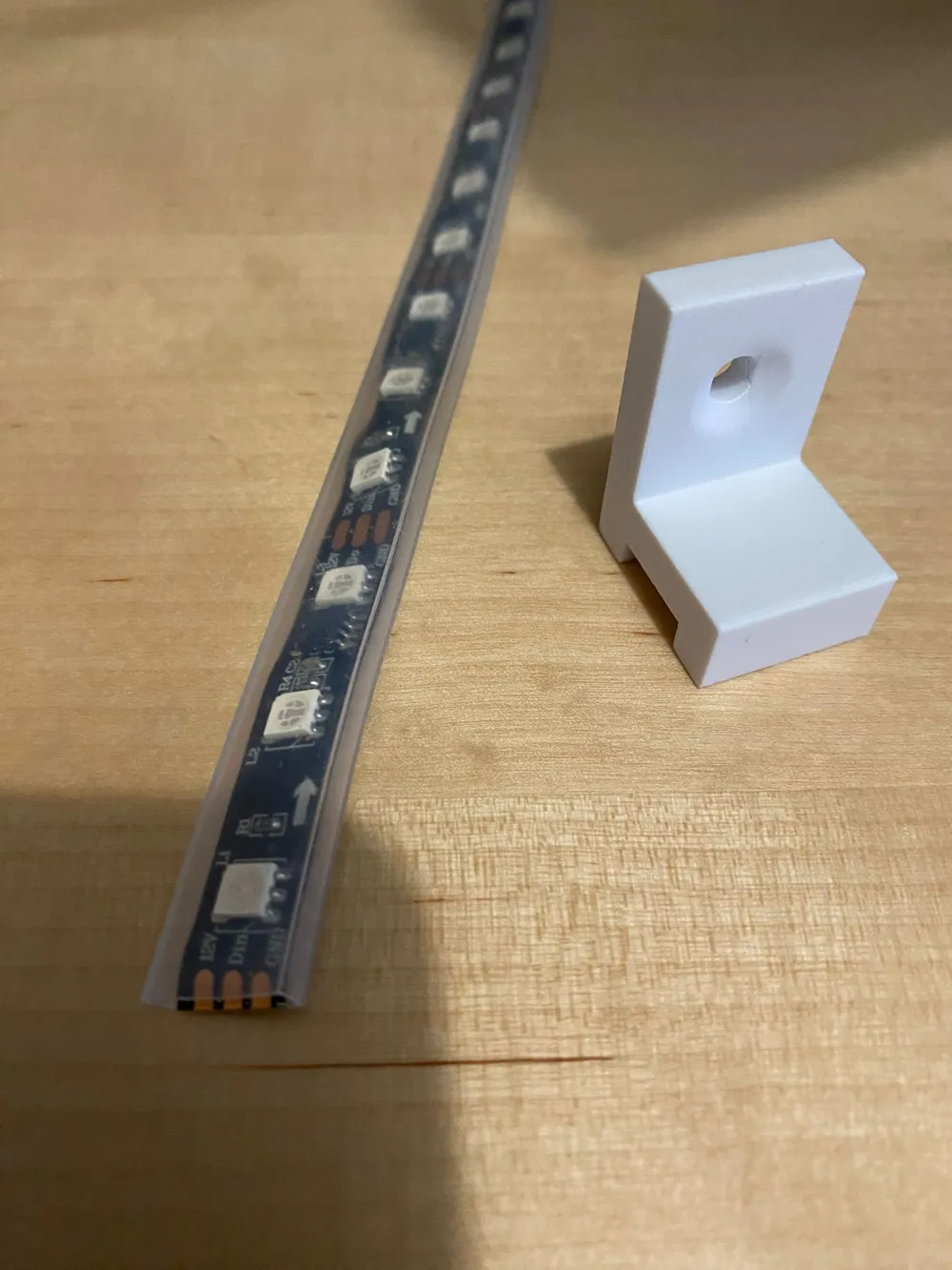 LED strip support - Free 3D Print Model - MakerWorld