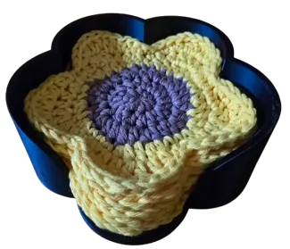 Flower coaster holder