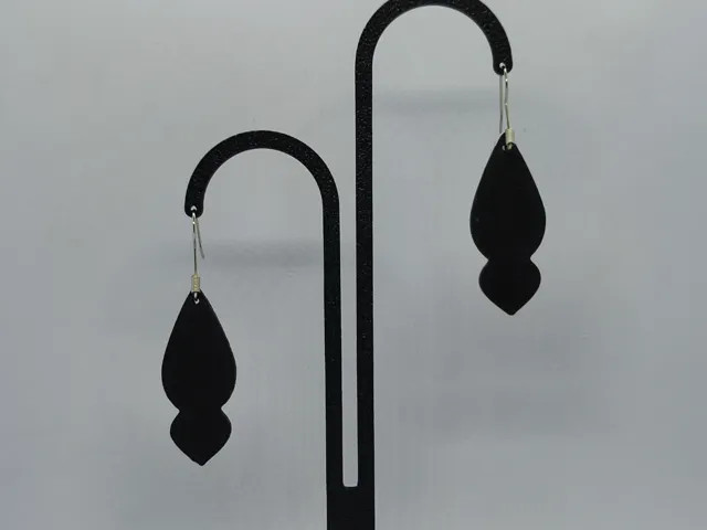 Pendientes Lágrima Abstracta