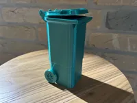 Tirelire poubelle à pièces — photo 3