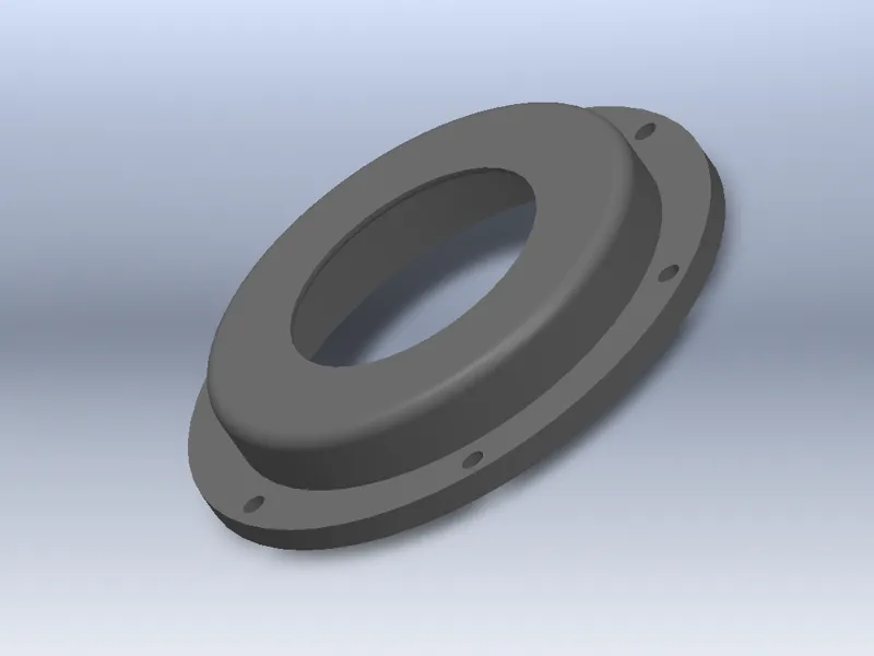 Universal Mounting Flange Ring – Parametric