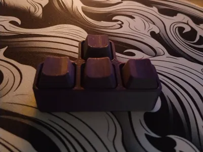 SkyClick – Fully 3D Custom Keycaps