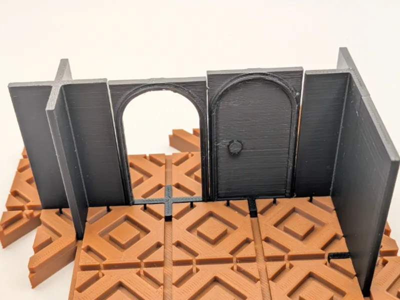 Wall Tiles for Modular DND Board