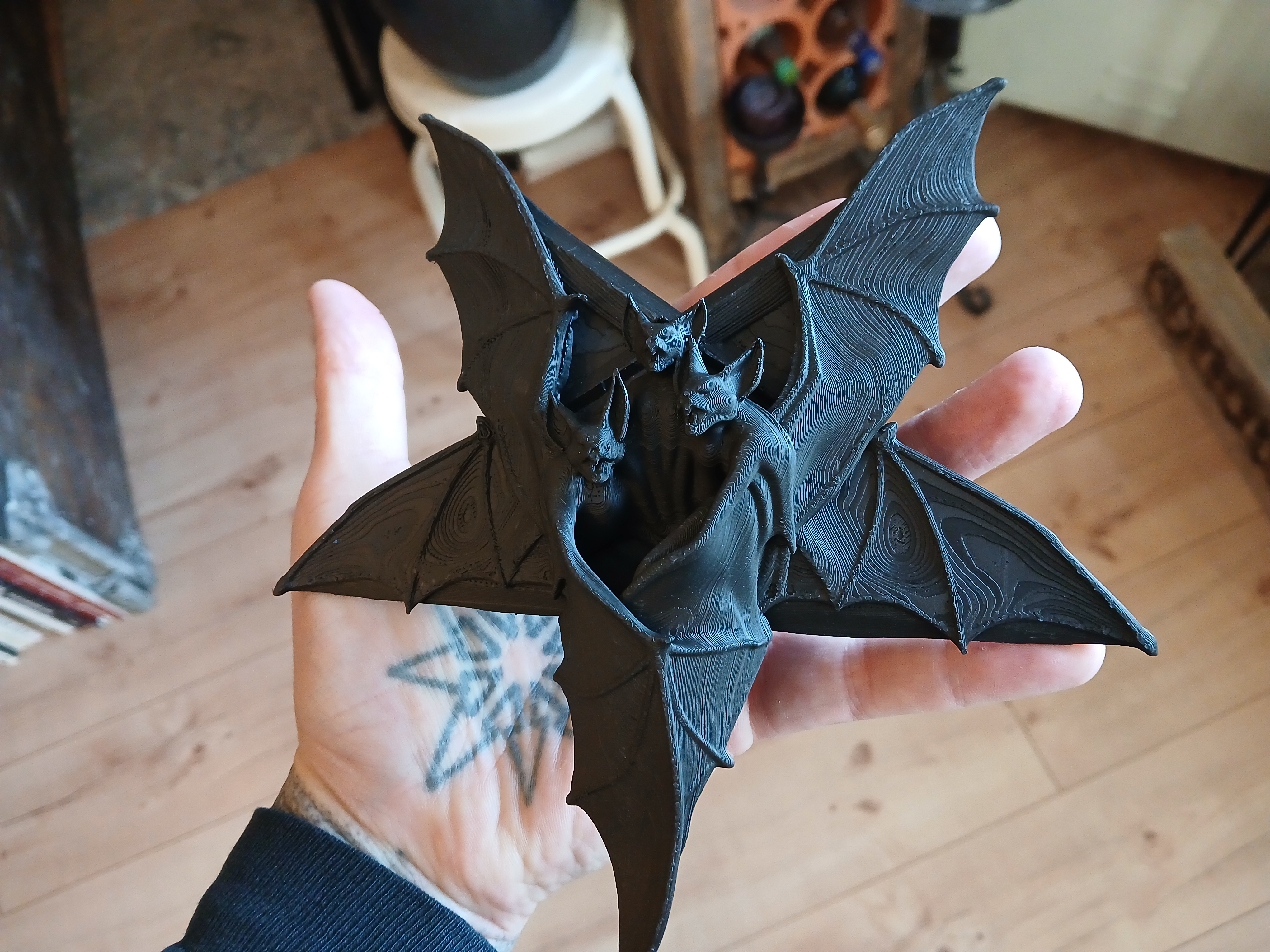 Avenged Sevenfold Death Bat - Free 3D Print Model - MakerWorld