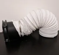 Adaptateur ventilateur 120mm vers gaine d'air — photo 2