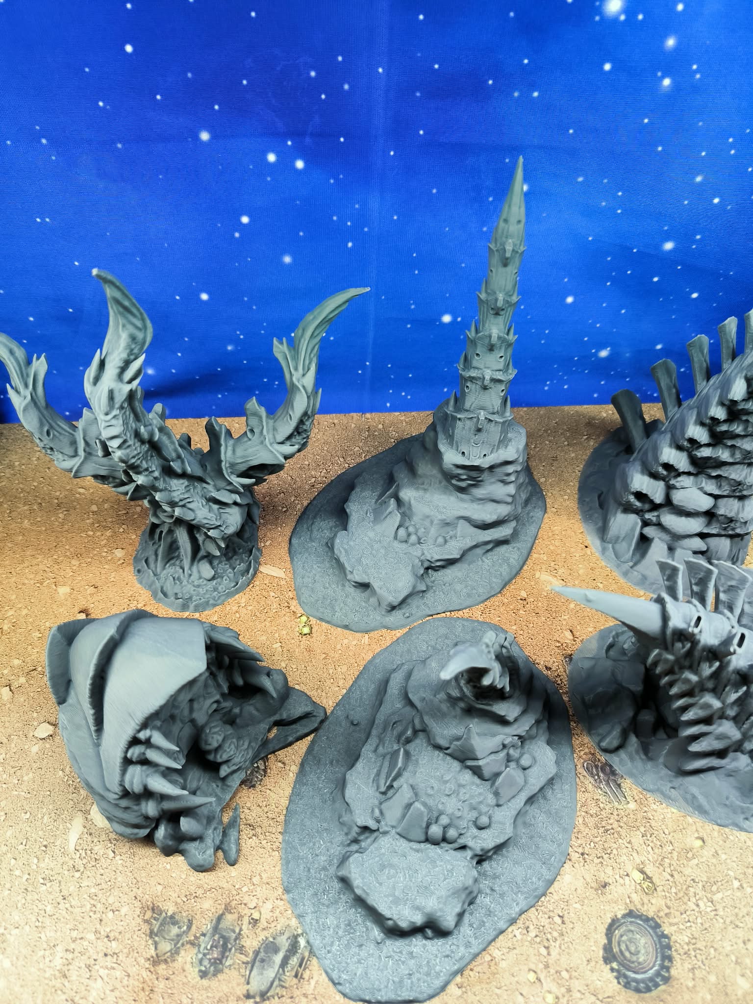Elementos de escenografía Xenos Tiránidos - Modelo de impresión 3D ...
