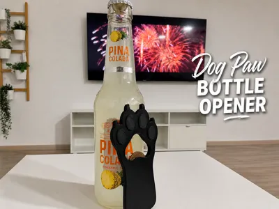 Dog Paw Bottle Opener
