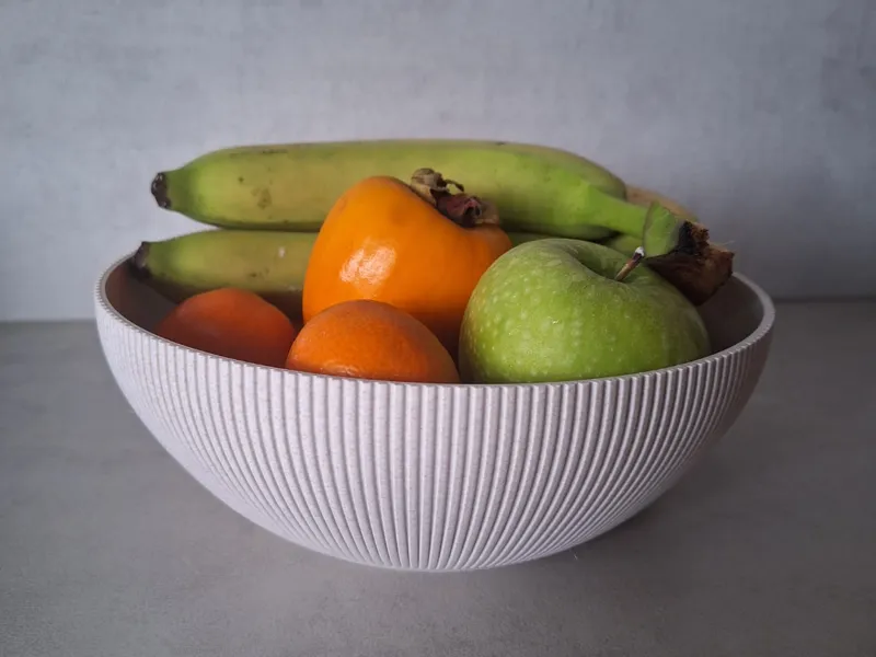 Große Obstschale / Schale in Zeitlosem Design